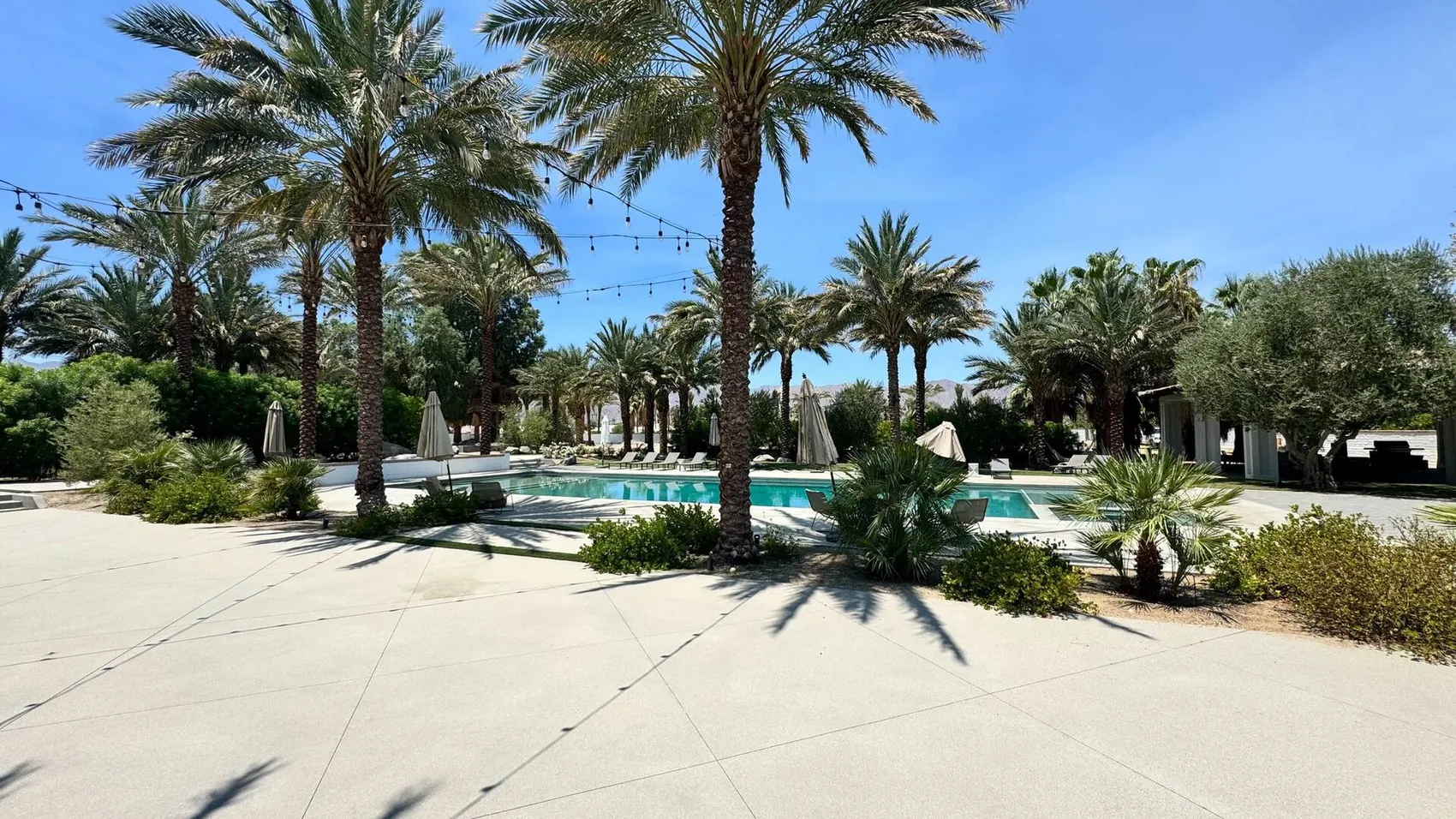 Poolside