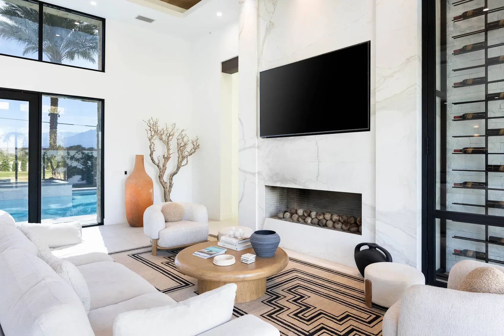 Inside the estate