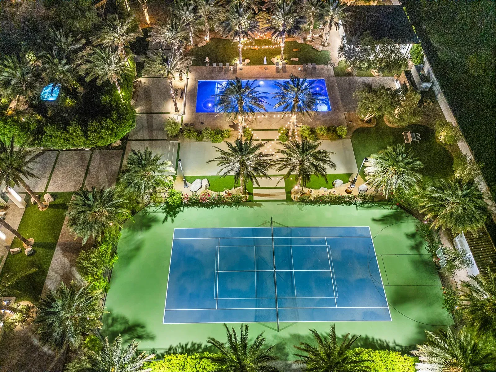 The property from the air