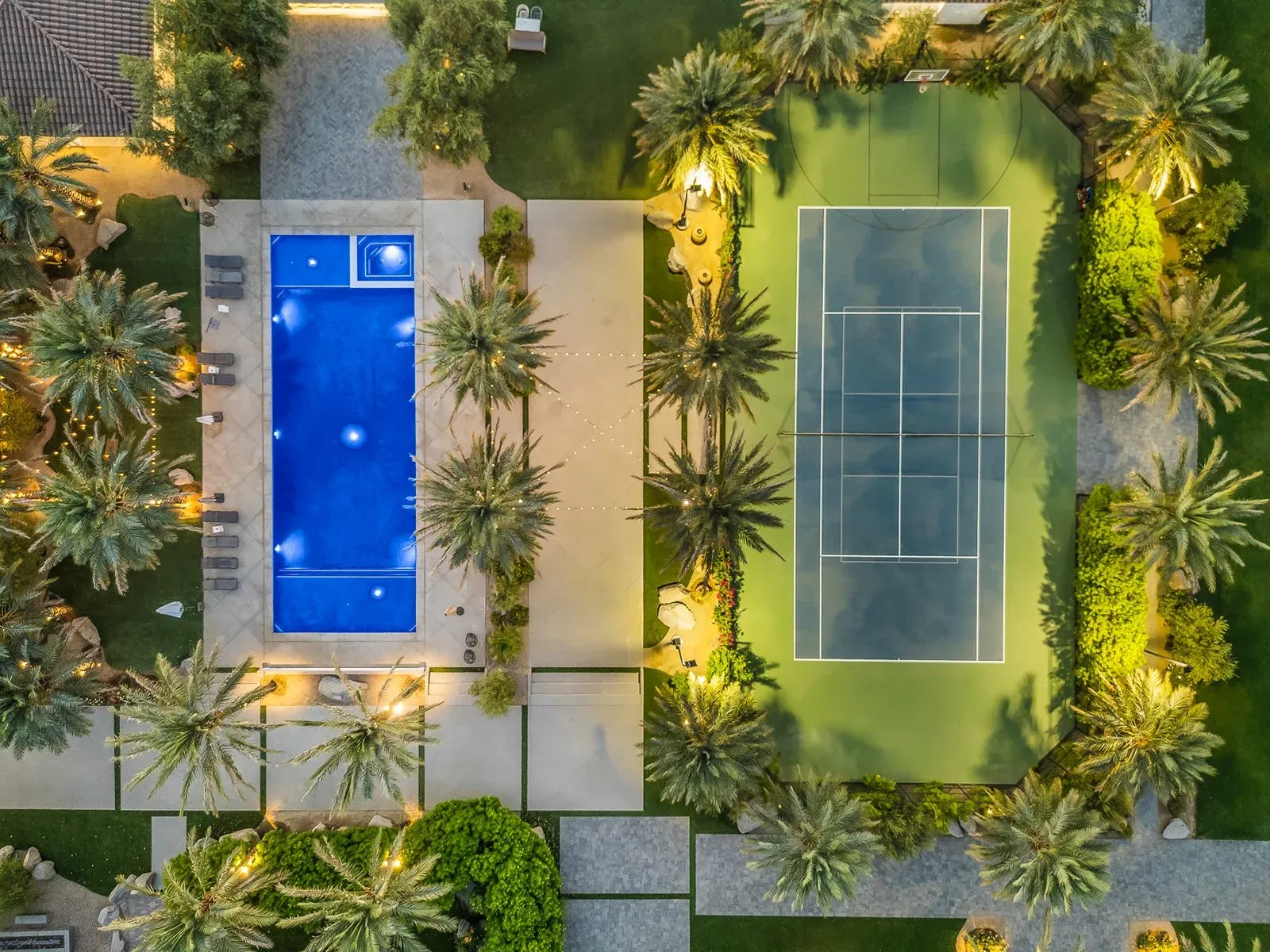 The property from the air